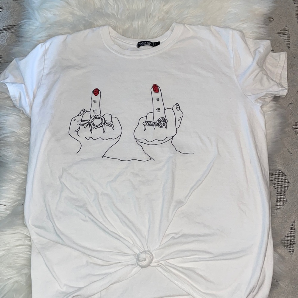 MIDDLE FINGER SHIRT